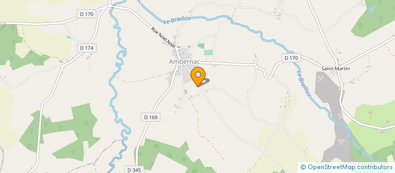 localisation de l'entreprise CHARDAT à AMBERNAC
