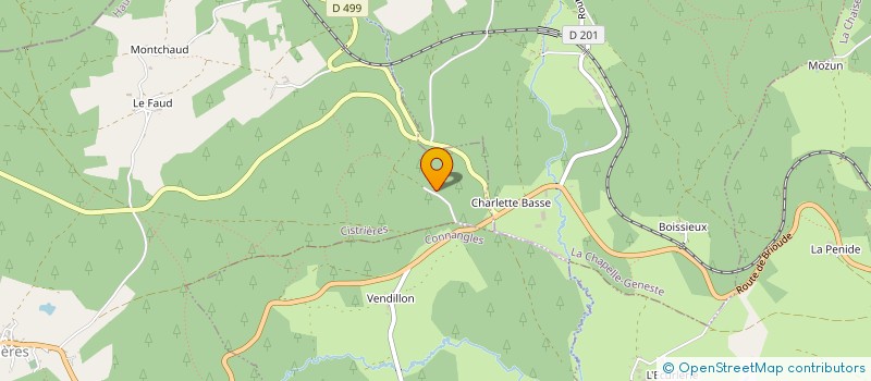 localisation de l'entreprise CHARDENON GR  LA CHAPELLE-GENESTE