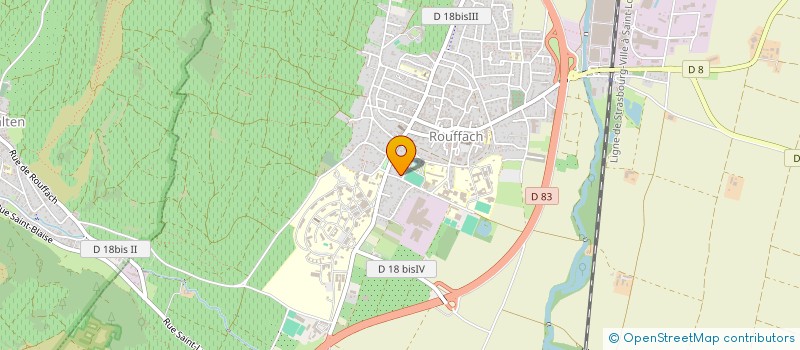 localisation de l'entreprise CHARDIGNY GESTION  PFAFFENHEIM