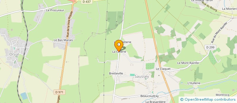 localisation de l'entreprise CHARDIN IMMO  SAUSSEY