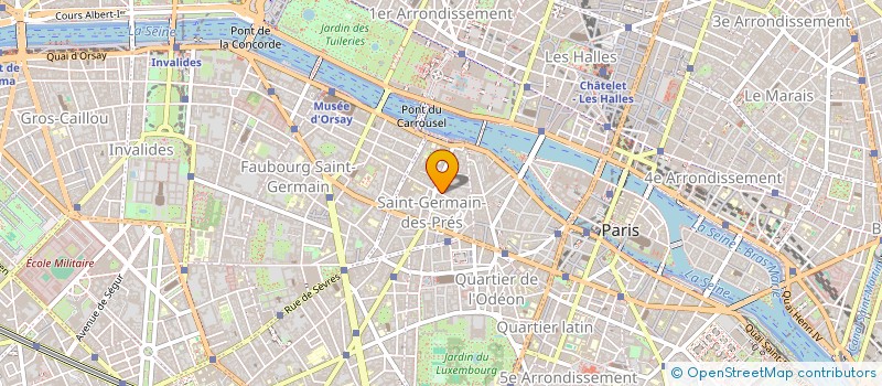 localisation de l'entreprise CHARDOILLET-BEAUJON  PARIS