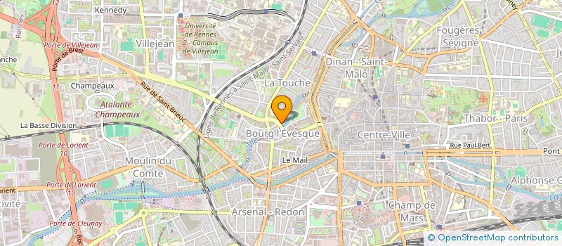 localisation de l'entreprise CHARDON  RENNES