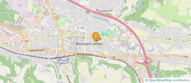 localisation de l'entreprise CHARDON CONSULT à BOURGOIN-JALLIEU
