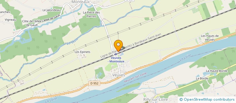 localisation de l'entreprise CHARDON ET CIE à VEUZAIN-SUR-LOIRE