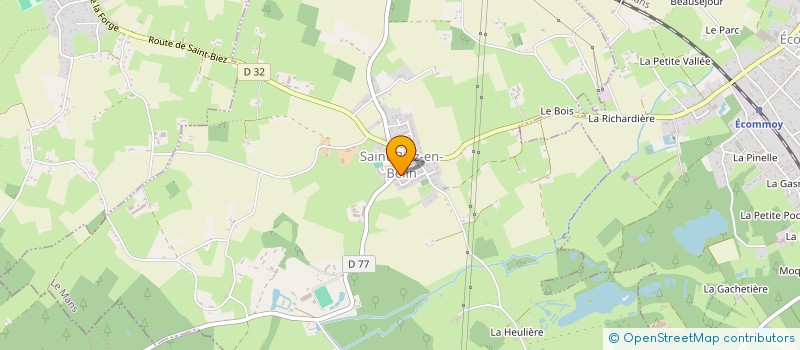 localisation de l'entreprise CHARDONNEUX  SAINT-BIEZ-EN-BELIN