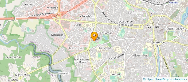 localisation de l'entreprise CHARDONNIERE à VANNES