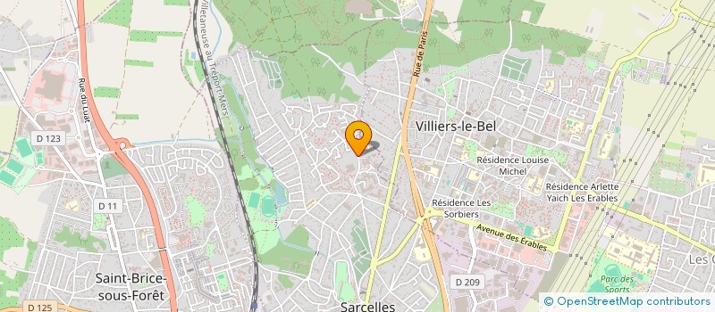 localisation de l'entreprise CHARDOS MEDICALE à SARCELLES