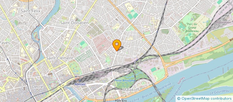 localisation de l'entreprise CHARDRON  NANTES