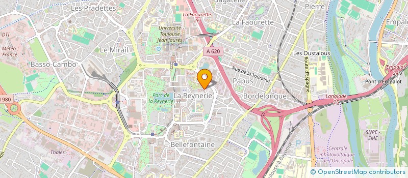 localisation de l'entreprise CHAREF BATIMENT à TOULOUSE