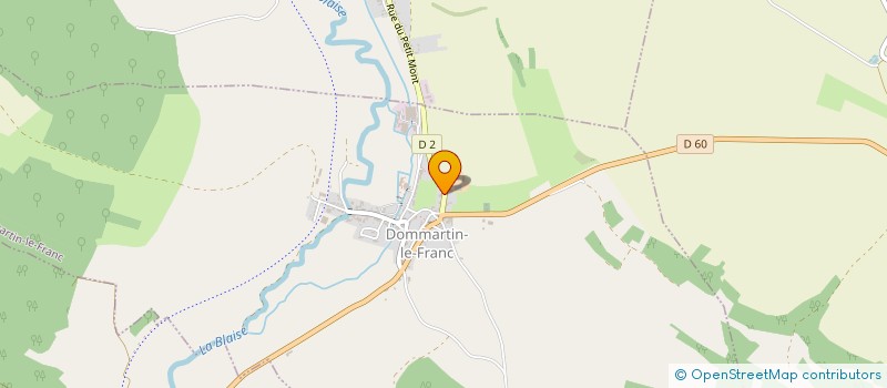 localisation de l'entreprise CHARELEM à DOMMARTIN-LE-FRANC
