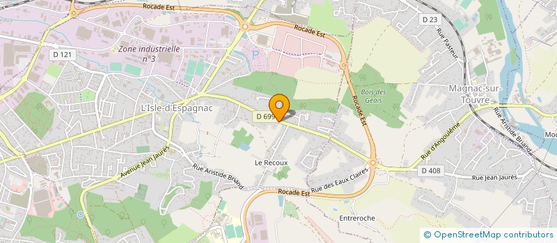 localisation de l'entreprise CHARENTE CONCEPT RENOVATION à CHAMPNIERS