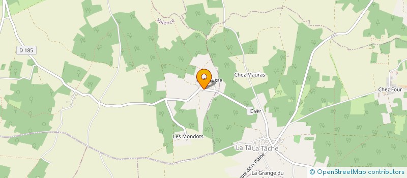 localisation de l'entreprise CHARENTE EXPLOITATIONS ET SERVICES AGRICOLES SARL à CHENON
