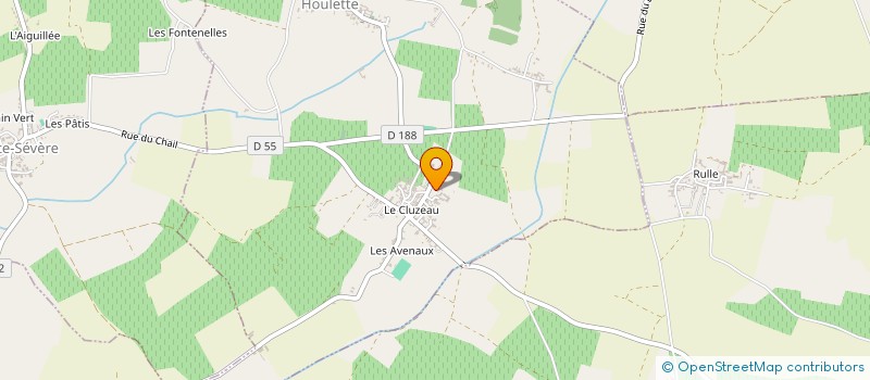 localisation de l'entreprise CHARENTE PVC à HOULETTE