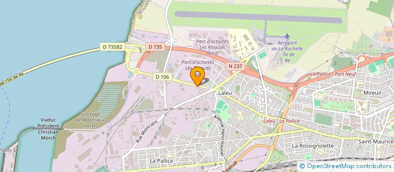 localisation de l'entreprise CHARENTES COMBLES à LA ROCHELLE