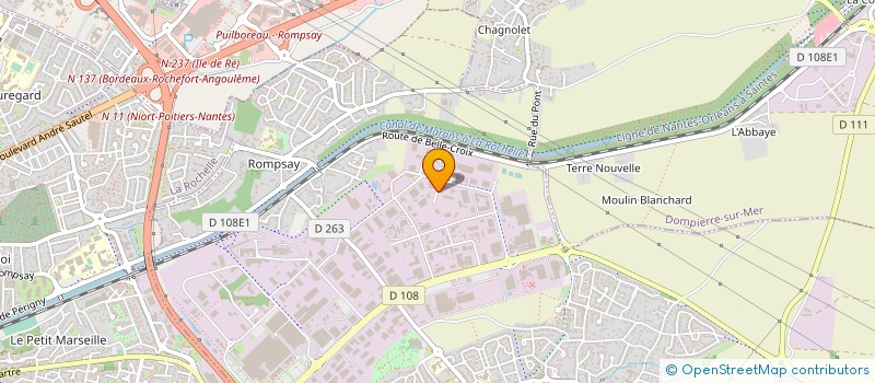 localisation de l'entreprise CHARENTES PREFABRICATION BETON à PERIGNY