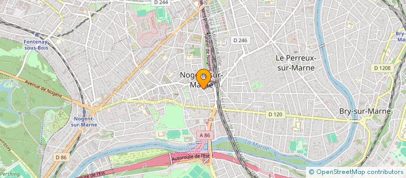 localisation de l'entreprise CHARENTON 19 CERISAIE  NOGENT-SUR-MARNE