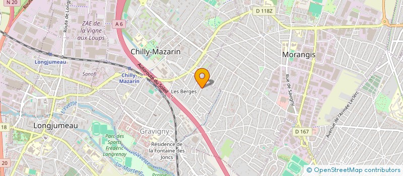 localisation de l'entreprise CHARENTON INVEST à CHILLY-MAZARIN