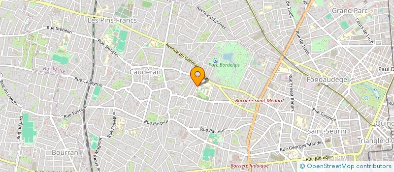 localisation de l'entreprise CHARETTE  BORDEAUX