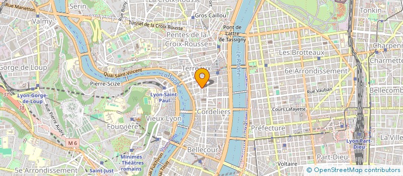 localisation de l'entreprise CHAREYRE ET COMPAGNIE à LYON