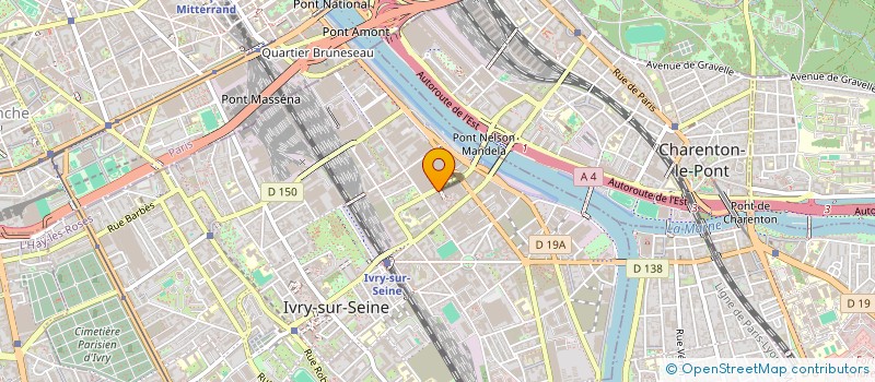 localisation de l'entreprise CHARF SERVICE  IVRY-SUR-SEINE