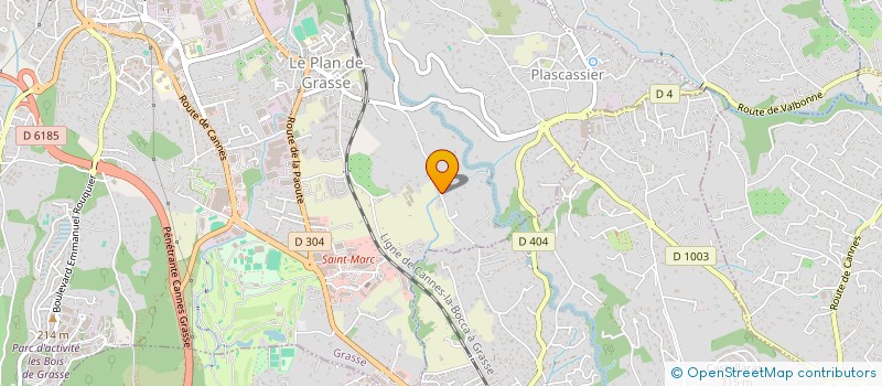 localisation de l'entreprise CHARFELIMA  GRASSE