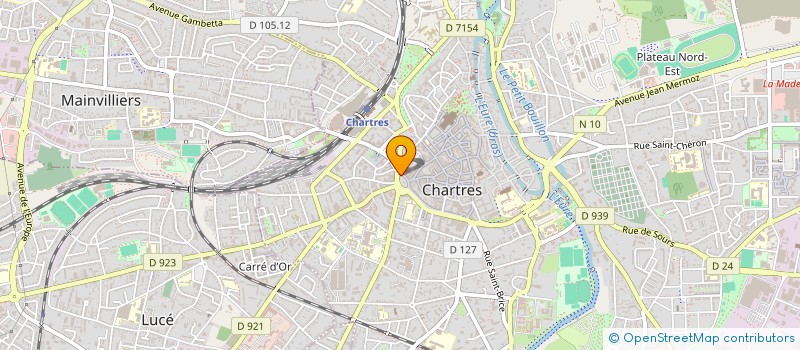 localisation de l'entreprise CHARGE NET à CHARTRES