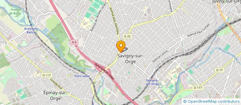 localisation de l'entreprise CHARGE OF BUSINESS à SAVIGNY-SUR-ORGE