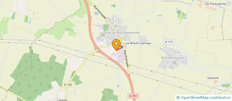 localisation de l'entreprise CHARGE PRODUCTION à LOURESSE-ROCHEMENIER