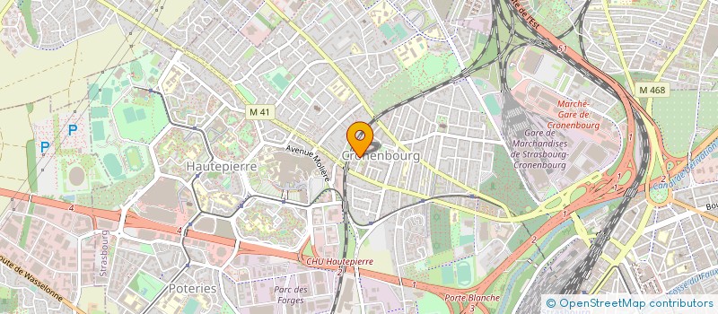 localisation de l'entreprise CHARGEMAP à STRASBOURG