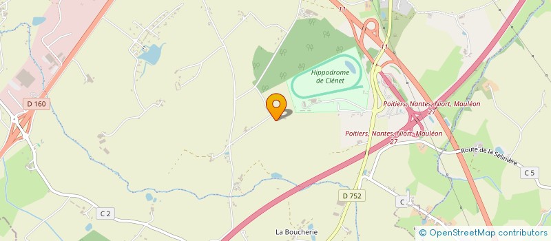 localisation de l'entreprise CHARGER 68 à CHOLET