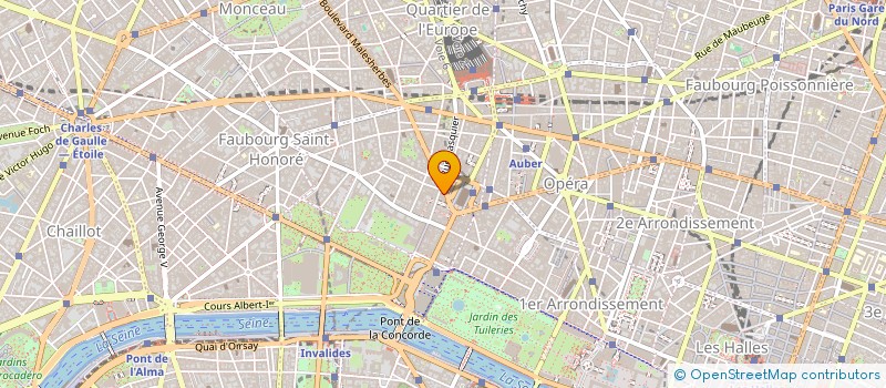 localisation de l'entreprise CHARGETEX 4 à PARIS