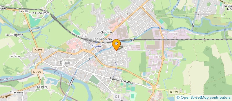 localisation de l'entreprise CHARGEUR PLUS  DIGOIN