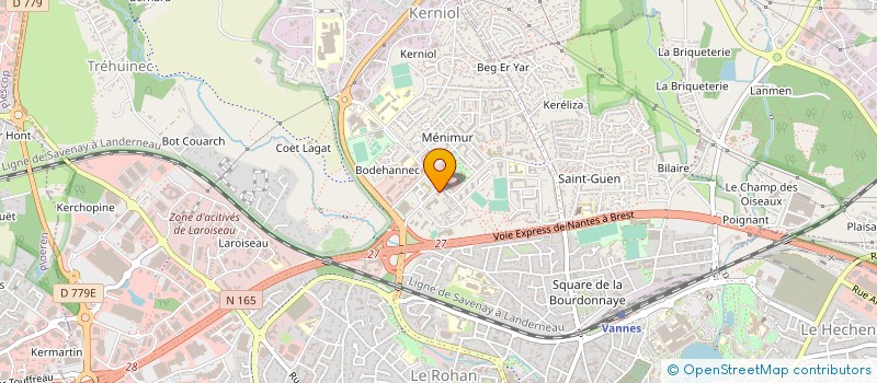 localisation de l'entreprise CHARI VARI à VANNES