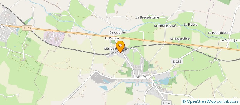 localisation de l'entreprise CHARIL  BOUERE