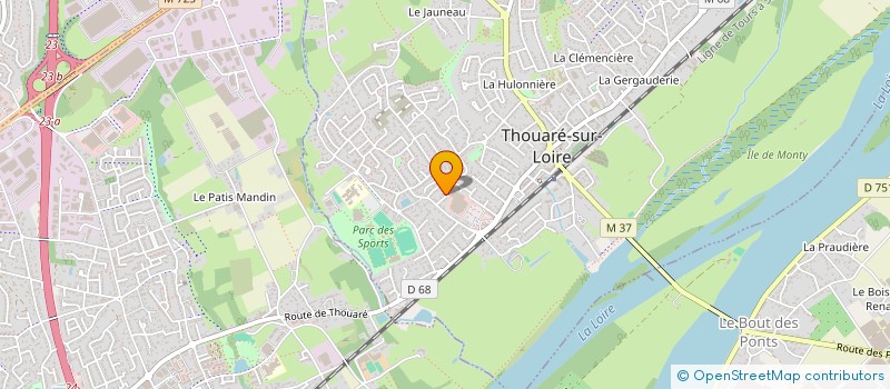 localisation de l'entreprise CHARIN  CARQUEFOU