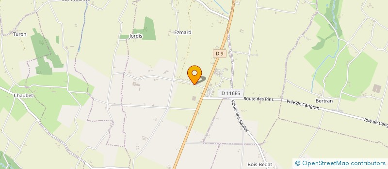 localisation de l'entreprise CHARINA  LOUPIAC-DE-LA-REOLE