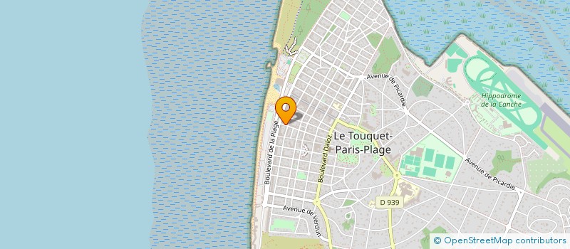 localisation de l'entreprise CHARINVEST  LE TOUQUET-PARIS-PLAGE