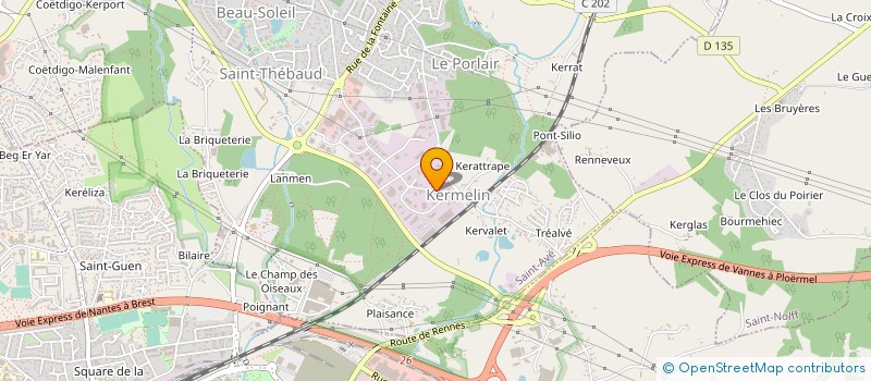 localisation de l'entreprise CHARIOT PLUS  SAINT-AVE