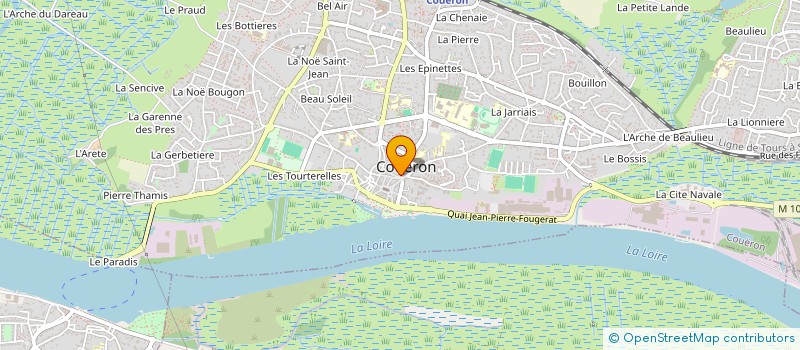 localisation de l'entreprise CHARIS PARTNERS à COUERON