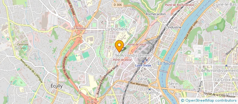 localisation de l'entreprise CHARIS & PHOS  LYON