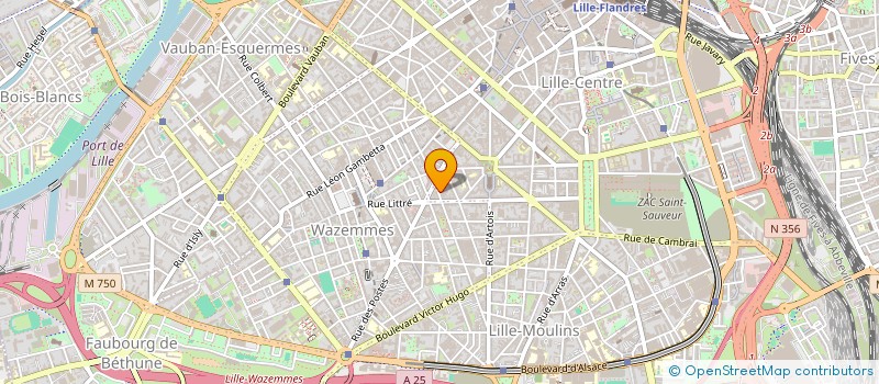 localisation de l'entreprise CHARIS4CHILDREN à LILLE