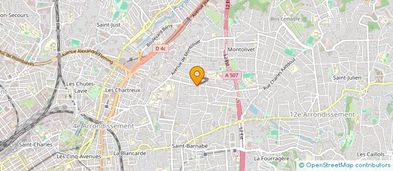 localisation de l'entreprise CHARISMA à MARSEILLE