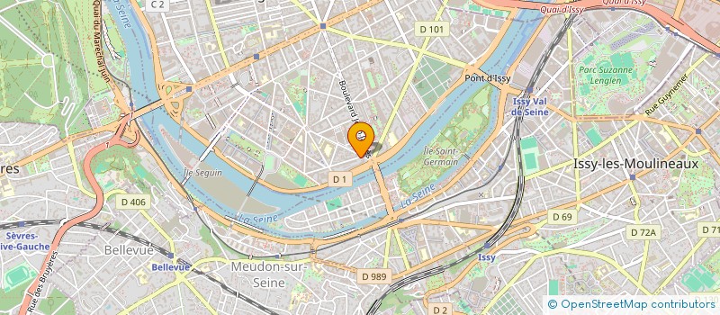 localisation de l'entreprise CHARISMA FILMS à BOULOGNE-BILLANCOURT