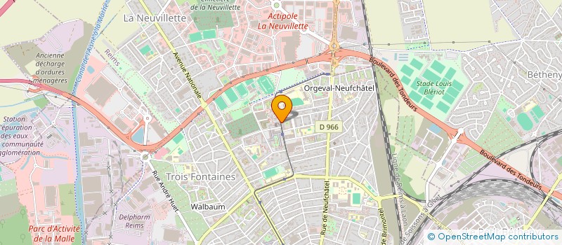 localisation de l'entreprise CHARISMA MINISTRIES INTERNATIONAL REIMS  REIMS