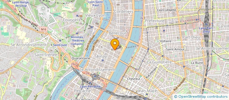 localisation de l'entreprise CHARITE  LYON