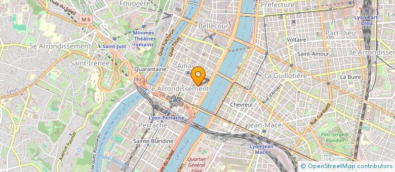 localisation de l'entreprise CHARITE ALLIANCE  LYON