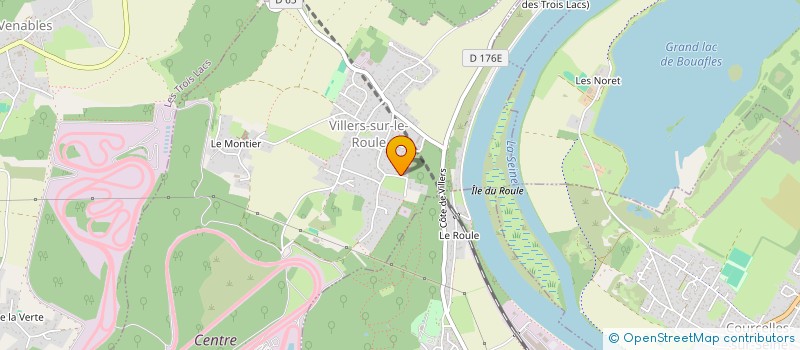 localisation de l'entreprise CHARITE DE VILLERS SUR LE ROULE  VILLERS-SUR-LE-ROULE