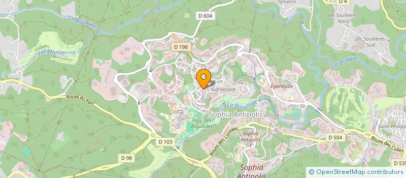 localisation de l'entreprise CHARITY RIFFS à VALBONNE