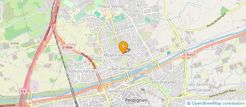 localisation de l'entreprise CHARITY WORLD PROJECT à PERPIGNAN