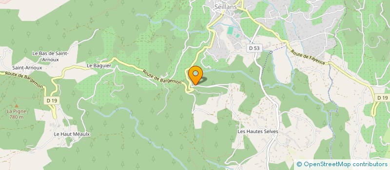 localisation de l'entreprise CHARIVARI AND CO  SEILLANS